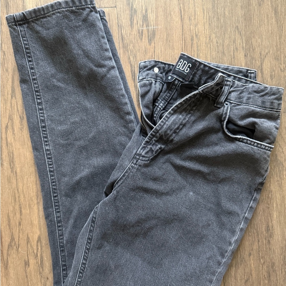 BDG Women’s Charcoal Mom Jeans